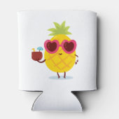 Pineapple Tiki Party Favor Koelbox Luau Blikjeskoeler (Achterkant)