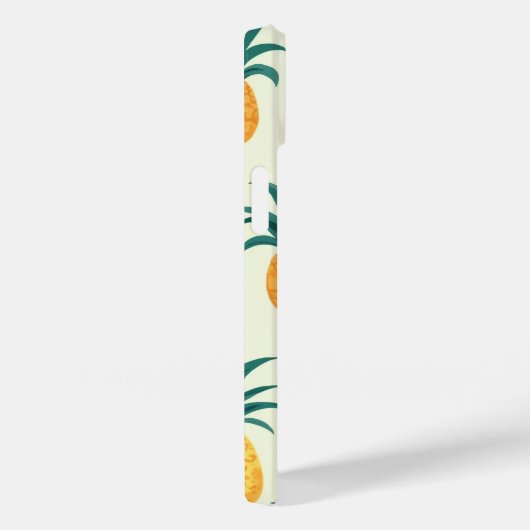 Pineapple & Tree Pattern Design iPhone14 hoesjes (Achterkant / Rechts)