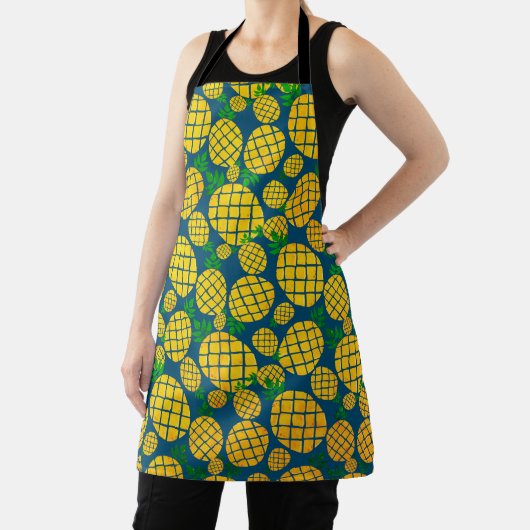 Pineapple Tropical Fruit Design Pattern Schort (Insitu)