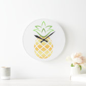 pineapple wall clock grote klok (Huis)
