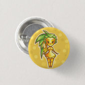 PineappleChibi Ronde Button 3,2 Cm (Voorkant /achterkant)