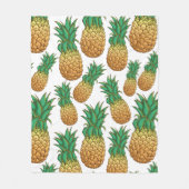 Pineapples couvertures en toison Motif (Devant)