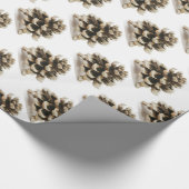Pinecone Cadeaupapier (Hoek)