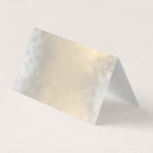 Pinecone Chaîne Lumières Hiver Carte de remercieme (Dos)