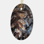 Pinecone Keramisch Ornament (Links)
