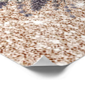 Pinecone krans Poster (Hoek)