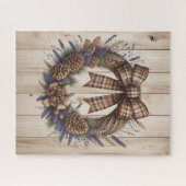 Pinecone krans puzzel (Horizontaal)