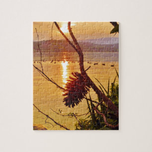 Pinecone Lake sunset Legpuzzel