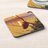 Pinecone Lake sunset Onderzetter (Linkerzijde)