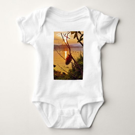 Pinecone Lake sunset Romper (Voorkant)