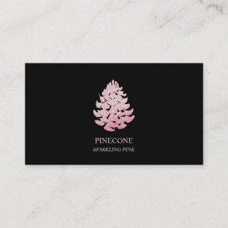 Pinecone mousroze visitekaartje