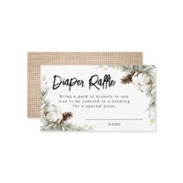 Pinecone Spruce Luier Raffle Kaarten