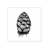 Pinecone Wood Art Stamp Rubberstempel (Afrduk)