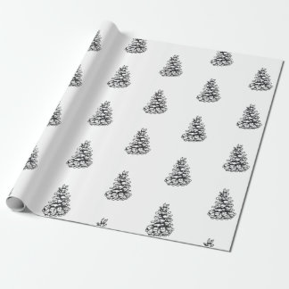 Pinecone wrapping Paper Cadeaupapier