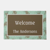 Pinecones Cabin Deurmat (Voorkant)