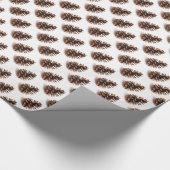 Pinecones Cadeaupapier (Hoek)