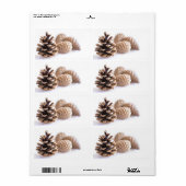 Pinecones Etiket (Full Sheet)
