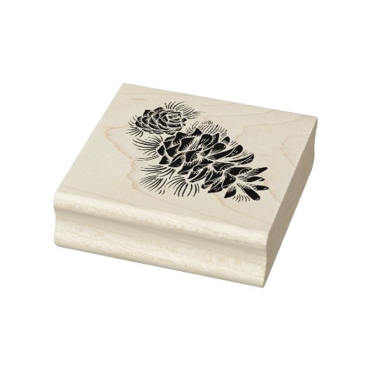 Pinecones Stamp Rubberstempel (Stempel)