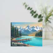 Pinedale VS Briefkaart (Staand voorkant)