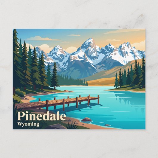 Pinedale VS Briefkaart (Voorkant)