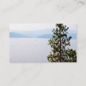 pinède de montagne art photo carte de visite (Dos)