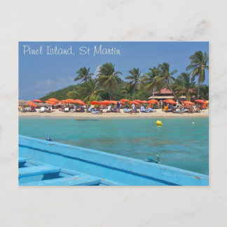 Pinel Island St Martin SXM Briefkaart