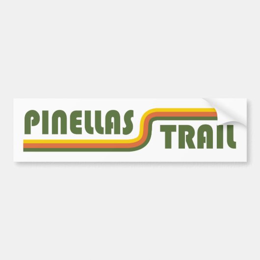 Pinellas Trail Florida Bumpersticker (Voorkant)