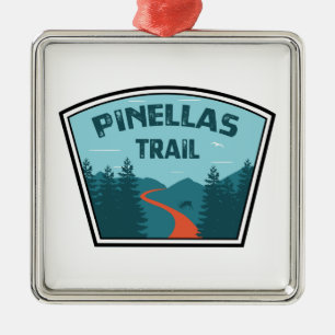 Pinellas Trail Metalen Ornament