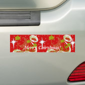Pines met Moon-Customize Change B... - Gepersonali Bumpersticker (Op auto)