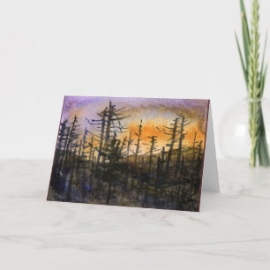 Pinescape Wenskaart Kaart