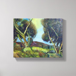 PINEWOOD IN TUSCANY CANVAS AFDRUK