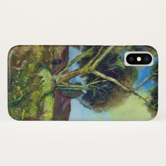 PINEWOOD IN TUSCANY Landscape Case-Mate iPhone Case (Achterkant (horizontaal))