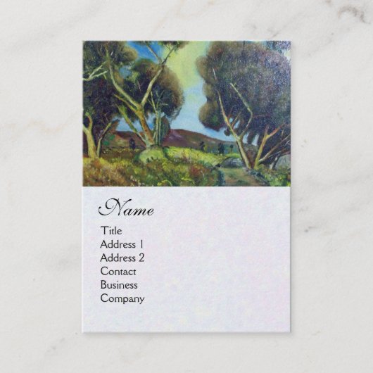 PINEWOOD IN TUSCANY VISITEKAARTJE (Voorkant)