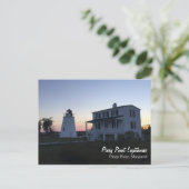 Piney Point Lighthouse Briefkaart (Staand voorkant)