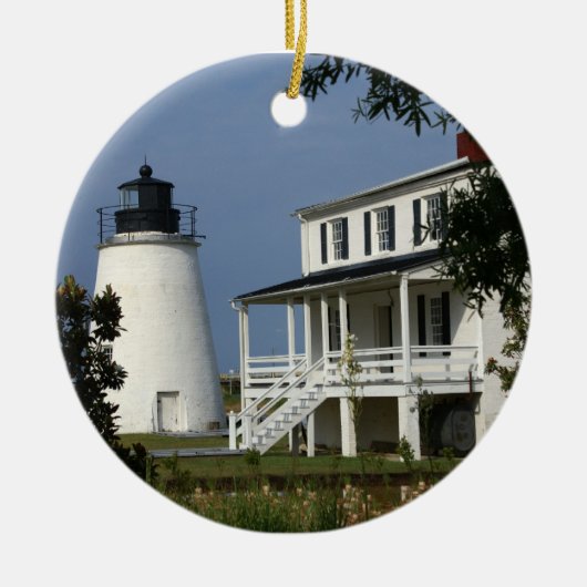 Piney Point Lighthouse Keramisch Ornament (Voorkant)