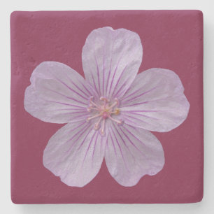 Pineywood Geranium #1 Stenen Onderzetter