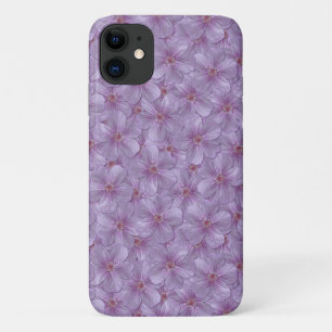 Pineywood Geranium Seamless Patroon iPhone 11 Hoesje