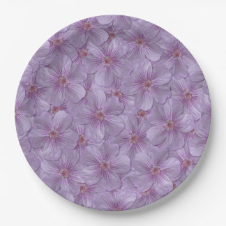 Pineywood Geranium Seamless Patroon Papieren Bordje