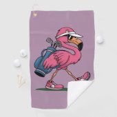 Ping Flamingo Golf Sunglasses Golf Lover  Golfhanddoek (Insitu)