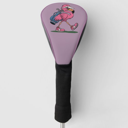 Ping Flamingo Golf Sunglasses Golf Lover  Golfheadcover (Voorkant)