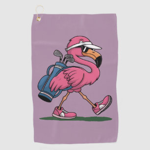 Ping Flamingo Golf Zonnebril Golf Liefhebber Golfhanddoek
