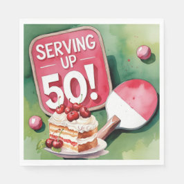 Ping Pong 50ste verjaardag, Servet