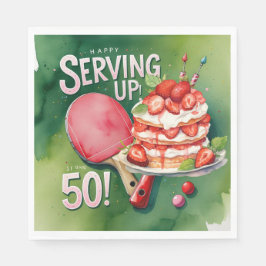 Ping Pong 50ste verjaardag, Servet