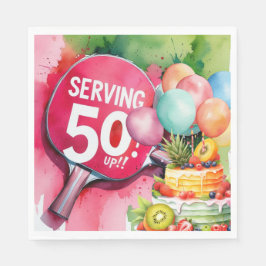 Ping Pong 50ste verjaardag, Servet