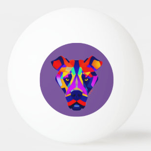Ping Pong Alexander's Dog violet balle de ping-pong 1 étoile