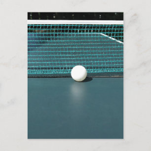 ping pong bal briefkaart