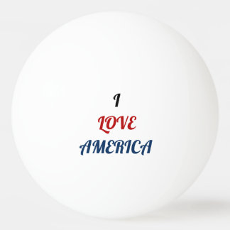 Ping Pong Bal - Ik hou van Amerika Pingpongballen