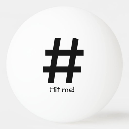 Ping pong bal pingpongballen (Voorkant)