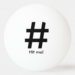 Ping pong bal pingpongballen