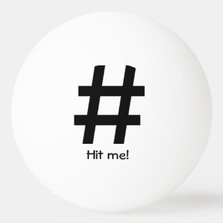 Ping pong bal pingpongballen